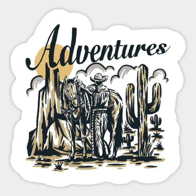 Adventure Sticker by Theodhian